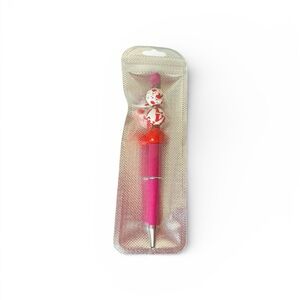Handmade Love Beaded Pen – Pink Barrel, Valentine Gift